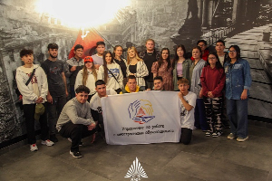 Иностранные студенты ЮФУ побывали на экскурсии в музейном комплексе «Самбекские высоты»