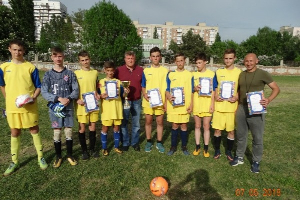 В Таганроге прошёл турнир по футболу на Кубок Победы
