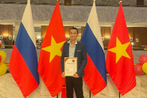 The undergraduate of the SFedU was awarded by the Ambassador of Vietnam