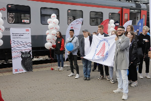 SFedU students took part in the presentation of a new generation EP3D electric train