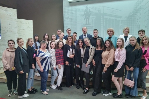 Студенты ИУЭС ЮФУ посетили презентацию сборника «Таганрог в свете переписей населения»