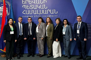 Employees of the Institute of History and International Relations of the Southern Federal University take part in an international conference in Armenia