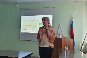 Президент ЮФУ Марина Боровская прочитала лекцию в геленджикском филиале университета