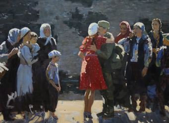 Картины молодых художников ЮФУ участвуют во всероссийской выставке, посвященной 78-годовщине Великой Победы