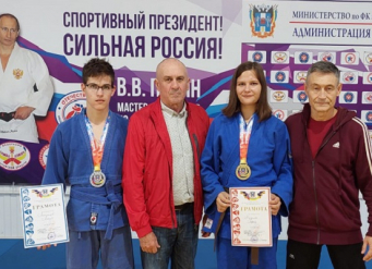 Сборная команда ЮФУ завоевала золото на Первенстве Ростовской области по дзюдо