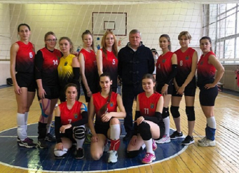 Женская сборная ИТА ЮФУ по волейболу принимает участие в  Чемпионате города