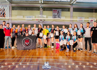 В ЮФУ прошли соревнования по волейболу среди женских команд в рамках Спартакиады студентов ЮФУ – 2024