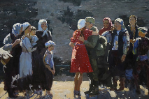 Картины молодых художников ЮФУ участвуют во всероссийской выставке, посвященной 78-годовщине Великой Победы