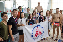 Институт компьютерных технологий и информационной безопасности провёл чемпионат по плаванию среди студентов ЮФУ
