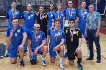 Мужская сборная Инженерно-технологической академии ЮФУ по волейболу стала призером чемпионата области